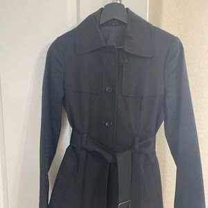Theory Trench Coat. In Black